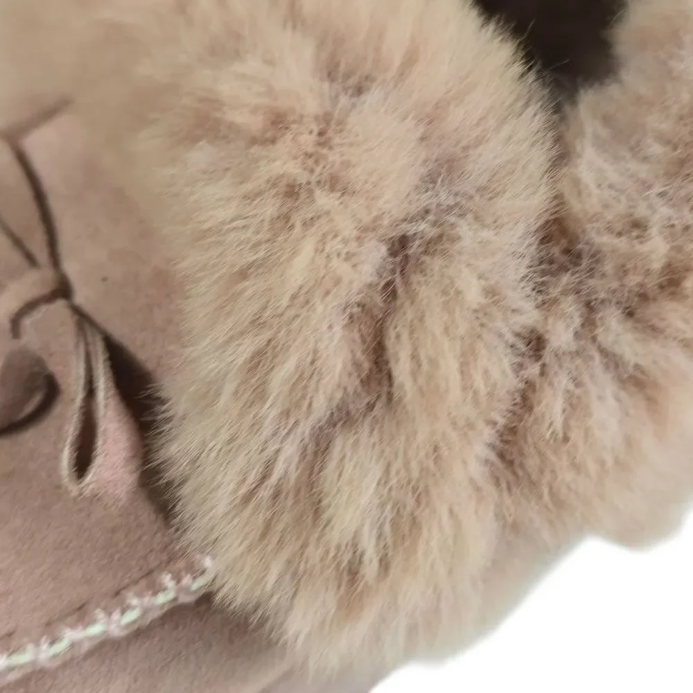 BAMBOO Plush Fur-Lined Slipper Shoes